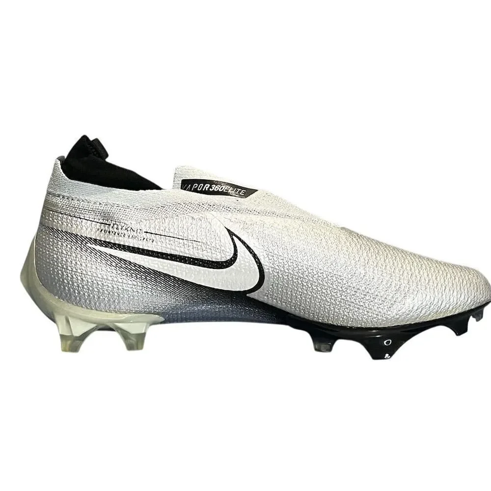 Nike Vapor Edge Elite 360 Flyknit Football Cleats Gray Size 13 Outdoor Athletic